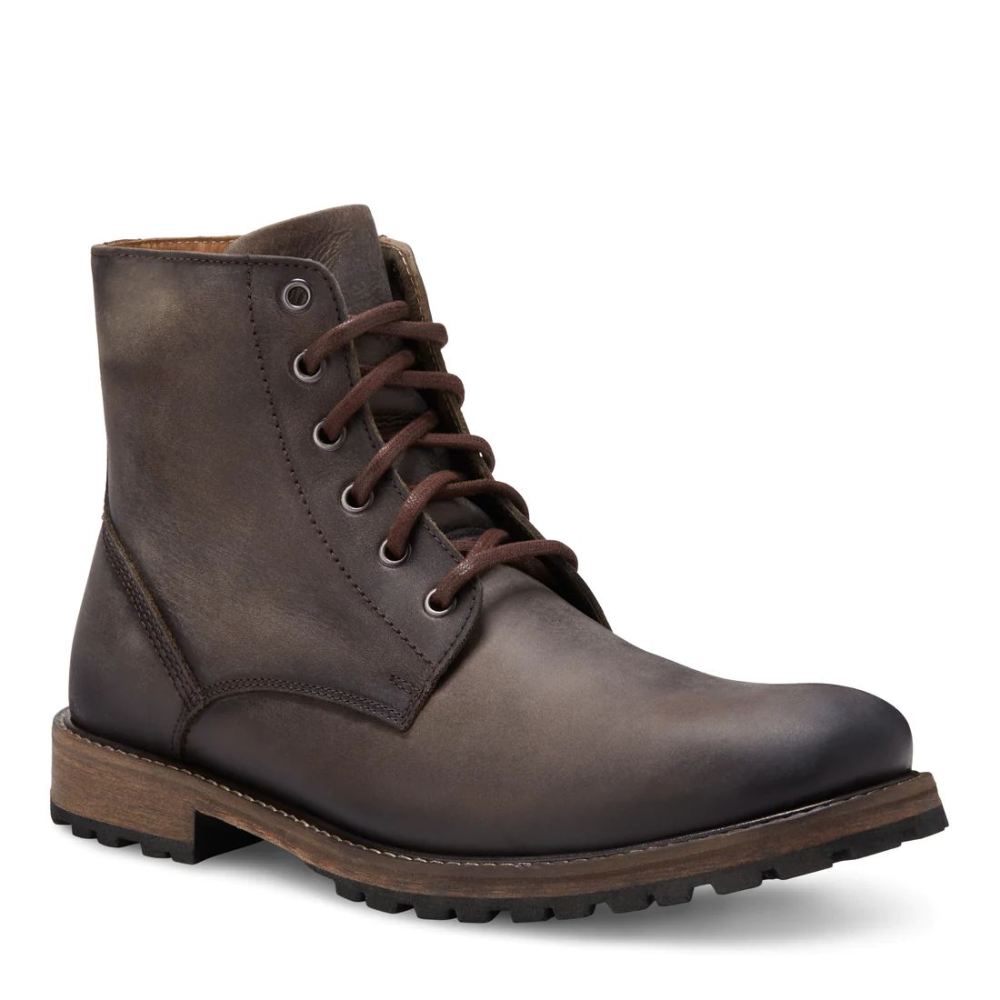 Eastland Shoes | Men's Hoyt Plain Toe Zipper Boot-Brown